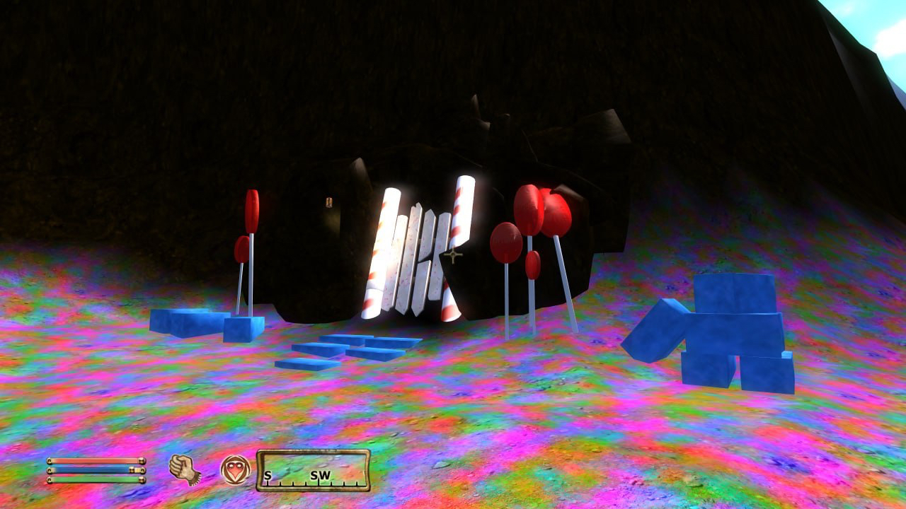 Screenshot of a candy mine